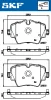 VKBP 80132 SKF Комплект тормозных колодок, дисковый тормоз