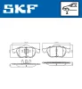 VKBP 80133 SKF Комплект тормозных колодок, дисковый тормоз