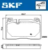 VKBP 80225 SKF Комплект тормозных колодок, дисковый тормоз