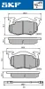 VKBP 80238 E SKF Комплект тормозных колодок, дисковый тормоз