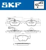 VKBP 80438 E SKF Комплект тормозных колодок, дисковый тормоз