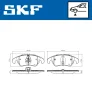 VKBP 80443 E SKF Комплект тормозных колодок, дисковый тормоз