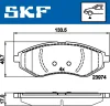 VKBP 80475 SKF Комплект тормозных колодок, дисковый тормоз