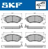 VKBP 80555 A SKF Комплект тормозных колодок, дисковый тормоз