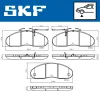 VKBP 80616 E SKF Комплект тормозных колодок, дисковый тормоз