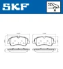 VKBP 90102 SKF Комплект тормозных колодок, дисковый тормоз