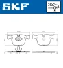 VKBP 90471 SKF Комплект тормозных колодок, дисковый тормоз