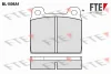 BL1006A1 FTE Комплект тормозных колодок, дисковый тормоз