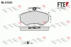 BL1122A3 FTE Комплект тормозных колодок, дисковый тормоз