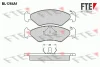 BL1264A1 FTE Комплект тормозных колодок, дисковый тормоз