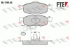 BL1361A4 FTE Комплект тормозных колодок, дисковый тормоз