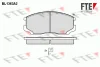 BL1363A2 FTE Комплект тормозных колодок, дисковый тормоз