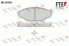 BL1372A1 FTE Комплект тормозных колодок, дисковый тормоз