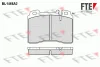 BL1468A2 FTE Комплект тормозных колодок, дисковый тормоз