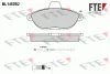 BL1482B2 FTE Комплект тормозных колодок, дисковый тормоз