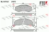 BL1511U2 FTE Комплект тормозных колодок, дисковый тормоз
