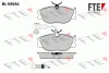 BL1605A4 FTE Комплект тормозных колодок, дисковый тормоз