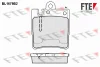 BL1679B2 FTE Комплект тормозных колодок, дисковый тормоз