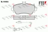 BL1695B4 FTE Комплект тормозных колодок, дисковый тормоз