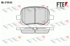 BL1701A2 FTE Комплект тормозных колодок, дисковый тормоз