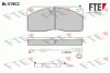 BL1726C2 FTE Комплект тормозных колодок, дисковый тормоз