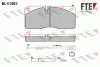 BL1726E2 FTE Комплект тормозных колодок, дисковый тормоз