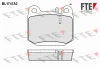 BL1747A2 FTE Комплект тормозных колодок, дисковый тормоз