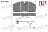 BL1758H2 FTE Комплект тормозных колодок, дисковый тормоз