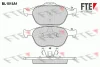 BL1815A1 FTE Комплект тормозных колодок, дисковый тормоз