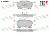 BL1839U2 FTE Комплект тормозных колодок, дисковый тормоз