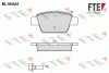 BL1844A1 FTE Комплект тормозных колодок, дисковый тормоз