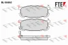 BL1849A2 FTE Комплект тормозных колодок, дисковый тормоз