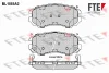 BL1885A2 FTE Комплект тормозных колодок, дисковый тормоз