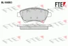 BL1900B3 FTE Комплект тормозных колодок, дисковый тормоз