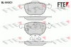 BL1910C1 FTE Комплект тормозных колодок, дисковый тормоз