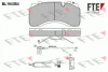 BL1943B4 FTE Комплект тормозных колодок, дисковый тормоз