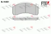 BL1948B1 FTE Комплект тормозных колодок, дисковый тормоз