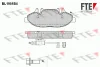 BL1951B4 FTE Комплект тормозных колодок, дисковый тормоз