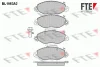 BL1963A2 FTE Комплект тормозных колодок, дисковый тормоз