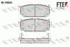 BL1980A2 FTE Комплект тормозных колодок, дисковый тормоз