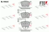 BL1994A2 FTE Комплект тормозных колодок, дисковый тормоз