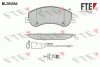 BL2043A4 FTE Комплект тормозных колодок, дисковый тормоз