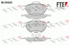 BL2055A3 FTE Комплект тормозных колодок, дисковый тормоз