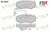 BL2166A1 FTE Комплект тормозных колодок, дисковый тормоз