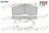 BL2195A1 FTE Комплект тормозных колодок, дисковый тормоз