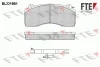 BL2219B1 FTE Комплект тормозных колодок, дисковый тормоз