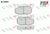 BL2398A1 FTE Комплект тормозных колодок, дисковый тормоз