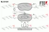 BL2415A1 FTE Комплект тормозных колодок, дисковый тормоз