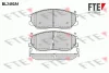 BL2492A1 FTE Комплект тормозных колодок, дисковый тормоз