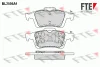 BL2505A1 FTE Комплект тормозных колодок, дисковый тормоз